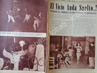 CARTEL ANTIGUO ORIGINAL DE CANTINAS Y ARRABALES DE. D.F 1959