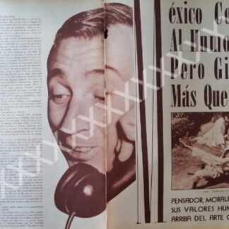 CARTEL ANTIGUO ORIGINAL DE MIGUEL GILA CUESTA 1959 /2