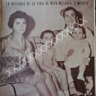 CARTEL ANTIGUO ORIGINAL DE COMPOSITOR TOMAS MENDEZ 1959