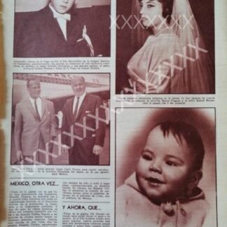 CARTEL ANTIGUO ORIGINAL DE BODA. MORANCHEL FRAGOSO ETC 1964
