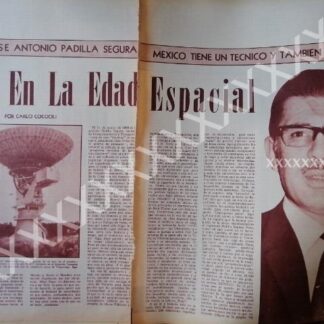 CARTEL ANTIGUO ORIGINAL DE JOSE ANTONIO PADILLA SEGURA 1957