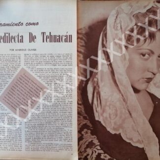 CARTEL ANTIGUO ORIGINAL DE DE MARICRUZ OLIVIER 1959