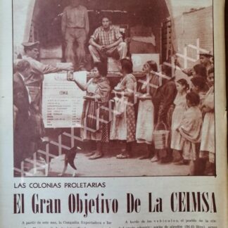 CARTEL ANTIGUO ORIGINAL DE , LE MPRESA C.E.I.M.S.A 1960