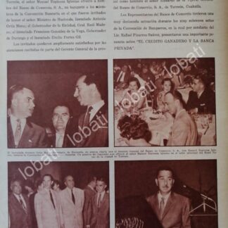 CARTEL ANTIGUO ORIGINAL DE BANQUEROS EN EL HOTEL NAZAS 1959