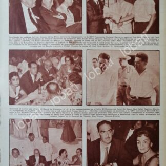 CARTEL ANTIGUO ORIGINAL DE XXV CONCENCION DE BANQUEROS 1959