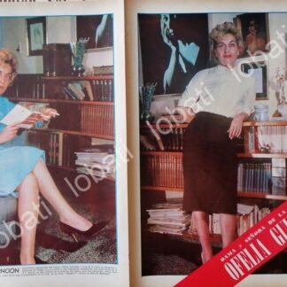 CARTEL ANTIGUO ORIGINAL DE SOBRE OFELIA GUILMAIN 1960s /FEP