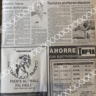 CARTEL ANTIGUO ORIGINAL DE . RESTAURANT CABALLO BALLO MONTERREY