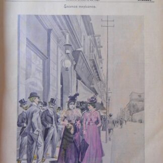 PORTADA ANTIGUA ORIGINAL  1897 DE JOSE Ma VILLASANA. LOS LAGARTIJOS