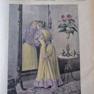 PORTADA ANTIGUA ORIGINAL  1897 DE JOSE Ma VILLASANA. COQUETERIA