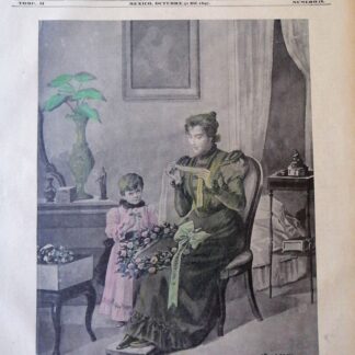 PORTADA ANTIGUA ORIGINAL  1897 DE JOSE Ma. VILLASANA. 2 NOV