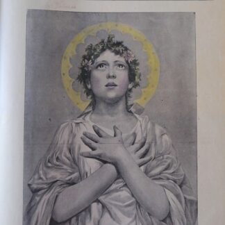 PORTADA ANTIGUA ORIGINAL  1897 AL ANGEL DE NAVIDAD. ARTE SACRO