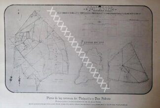 MAPA ANTIGUO DE TLAHUALILO Y DON PEDROTE 1896