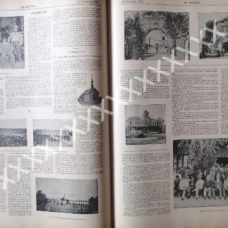 NOTA DE PRENSA ANTIGUA 1896. LUGARES DE TLAHUALILO, DGO
