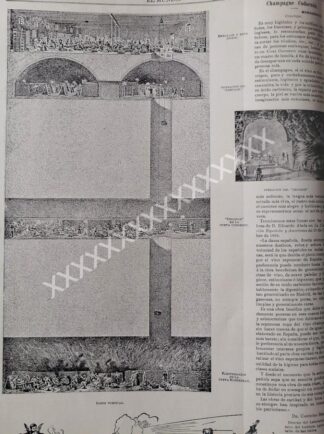 NOTA DE PRENSA 1896 LA CASA CODORNIU (CHAMPAGNE)