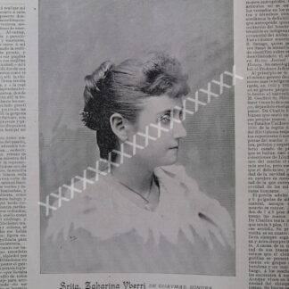 NOTA DE PRENSA 1896 ZAHARINA IBERRI, GUAYMAS SONORA.