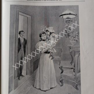 PORTADA ANTIGUA 1896 DE JOSE Ma. VILLASANA, NOCHE BUENA
