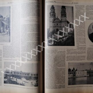 NOTA DE PRENSA 1896 LLEGA OBISPO. FRANCISCO PLANCARTE