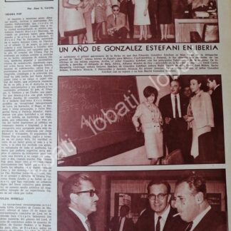 AFICHE RETRO EDUARDO GONZALEZ ESTEFANI 1969