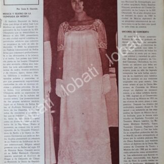 NOTA DE PRENSA ANTIGUA. LETICIA ALCAYDE VELASCO SE GRADUA. 1969