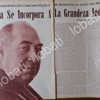 AFICHE RETRO. ENTREVISTA A GUILLERMO BORJA OSORNO 1964