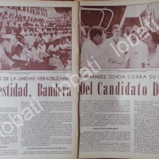 AFICHE RETRO. RAFAEL HERNANDEZ OCHOA 1974 CAMPAÑA /PLT