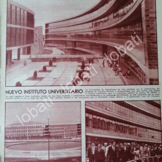 AFICHE. INAUGURAN FAC. DE CIENCIAS SOCIALES. UAG. 1964