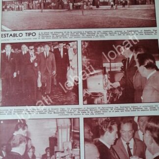 AFICHE RETRO. INAUGURAN, ESTABLO TIPO, JALISCO 1960s