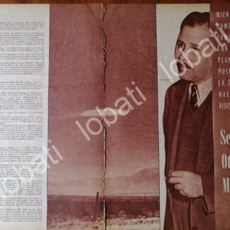 AFICHE RETRO. GUILLERMO HARO Y UFOLOGIA 1967