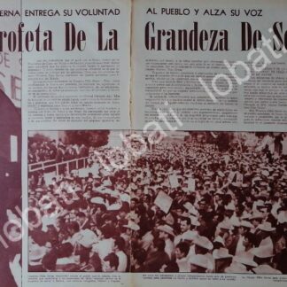 AFICHE RETRO. FAUSTINO FELIX SERNA Y SU CAMPAÑA 1967/PLT