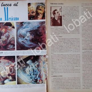 NOTA DE PRENSA. EL PINTOR BENITO MESSEGUER 1967