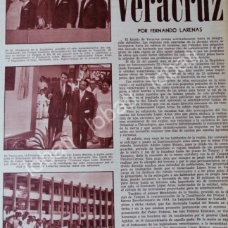 CARTEL ANTIGUO. FERNANDO LOPEZ ARIAS Y LOPEZ MATEOS 1964 /PLT