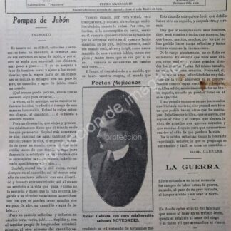 AFICHE ANTIGUO 1912 DEL POETA. RAFAEL CABRERA CAMACHO