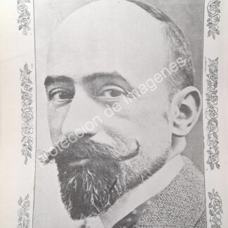 AFICHE ANTIGUO 1912 JACINTO BENAVENTE , HONORES /POETAS