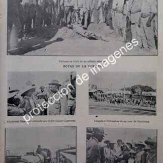 AFICHE ANTIGUO 1912 CALIXTO CONTRERAS EN BACHIMBA