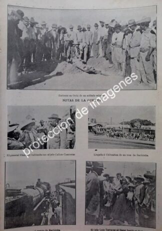 AFICHE ANTIGUO 1912 CALIXTO CONTRERAS EN BACHIMBA