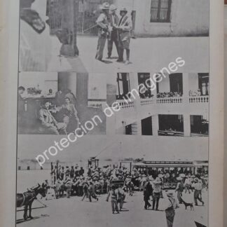 AFICHE ANTIGUO 1912 EMILIO CAMPA, BATALLA DE CHIHUAHUA