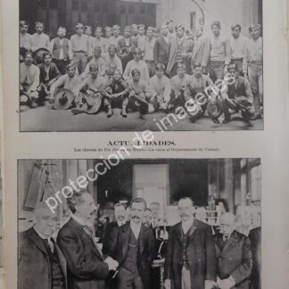 AFICHE ANTIGUO 1912 PINO SUAREZ, DR. JOSE TERRES Y MAS