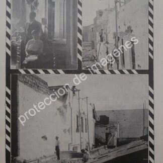 AFICHE ANTIGUO 1913 DECENA TRAGICA, ASILO MATIAS ROMERO