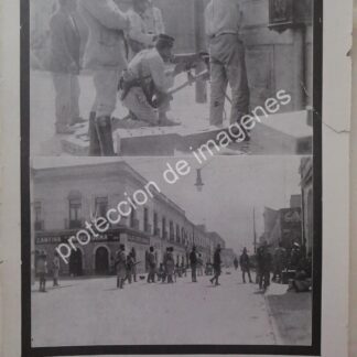 AFICHE ANTIGUO 1913 DECENA TRAGICA CELLE BALDERAS