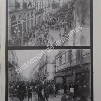 AFICHE ANTIGUO 1913 DECENA TRAGICA DETENCION DE MADERO