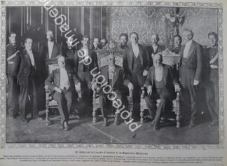 AFICHE ANTIGUO 1913 DECENA TRAGICA Y REVOLUCION