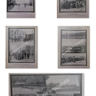 AFICHES ANTIGUOS ORIGINALES DE LA DECENA TRAGICA 1913