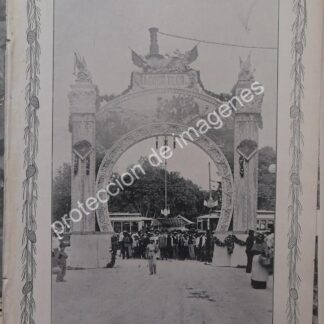 AFICHE ANTIGUO 1912 ARCO DEL TRIUNFO, EL BUEN TONO