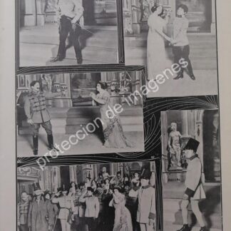 AFICHE ANTIGUO 1912 ESPERANZA IRIS, TEATRO ARBEU