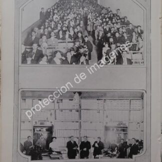 AFICHE ANTIGUO 1912. CINE EL CARMEN, DE LOS PRIMEROS.