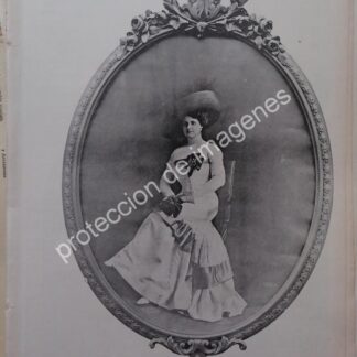 AFICHE ANTIGUO 1912. CRISTINA MENDEZ DE REGIL /ASM