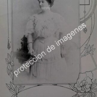 AFICHE ANTIGUO 1913 LAURA SOTO DEL RIO /ASM