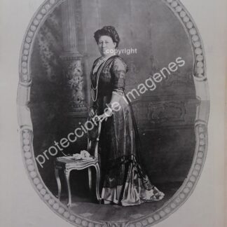 AFICHE ANTIGUO 1912. CARMEN SANCHEZ JUAREZ DE ALGARA