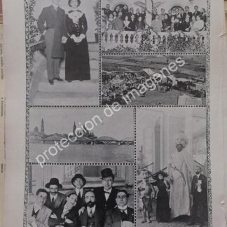 AFICHE ANTIGUO 1913. BODA. LERDO LERDO Y MAS /ASM