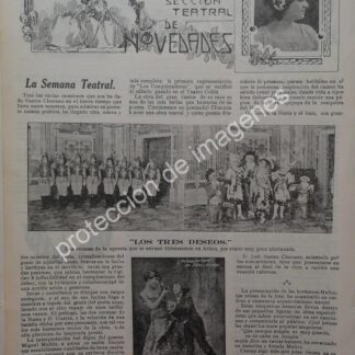 AFICHE ANTIGUO 1912 EL TEATRO COLON D.F